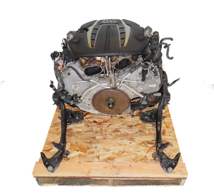Thumbnail 13: 13-14 AUDI A8 S8 (D4 4H) 4.0L CEUA ENGINE ASSEMBLY (VIN 2, 5th DIGIT) (117k)