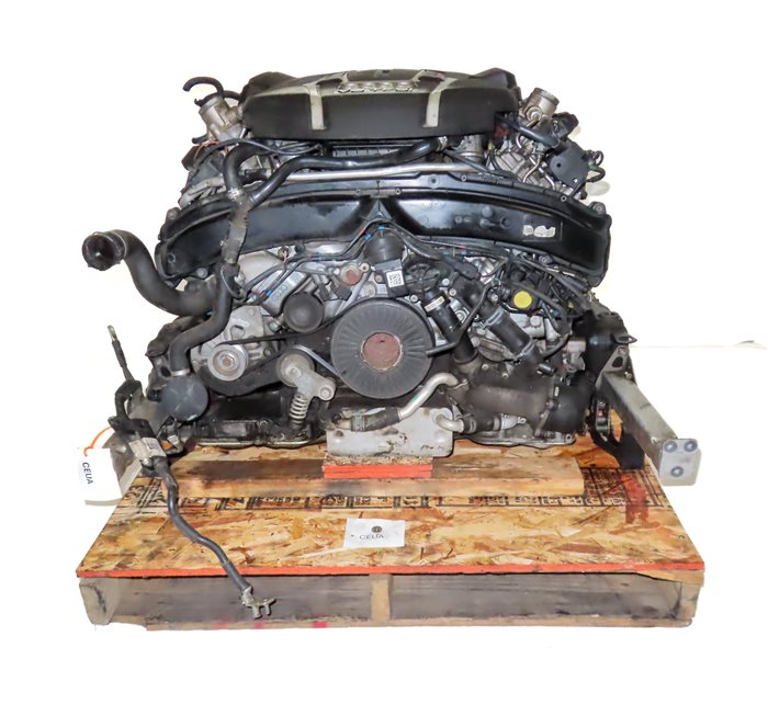 Thumbnail 3: 13-14 AUDI A8 S8 (D4 4H) 4.0L CEUA ENGINE ASSEMBLY (VIN 2, 5th DIGIT) (117k)