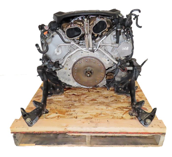 Thumbnail 5: 13-14 AUDI A8 S8 (D4 4H) 4.0L CEUA ENGINE ASSEMBLY (VIN 2, 5th DIGIT) (117k)