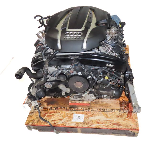 Thumbnail 9: 13-14 AUDI A8 S8 (D4 4H) 4.0L CEUA ENGINE ASSEMBLY (VIN 2, 5th DIGIT) (117k)