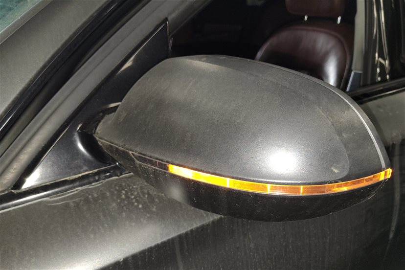 Thumbnail 2: 11-18 AUDI A8 S8 D4 4H LEFT DOOR MIRROR HEATED CAMERA PFOLD AUTODIM BLIND (Gray)