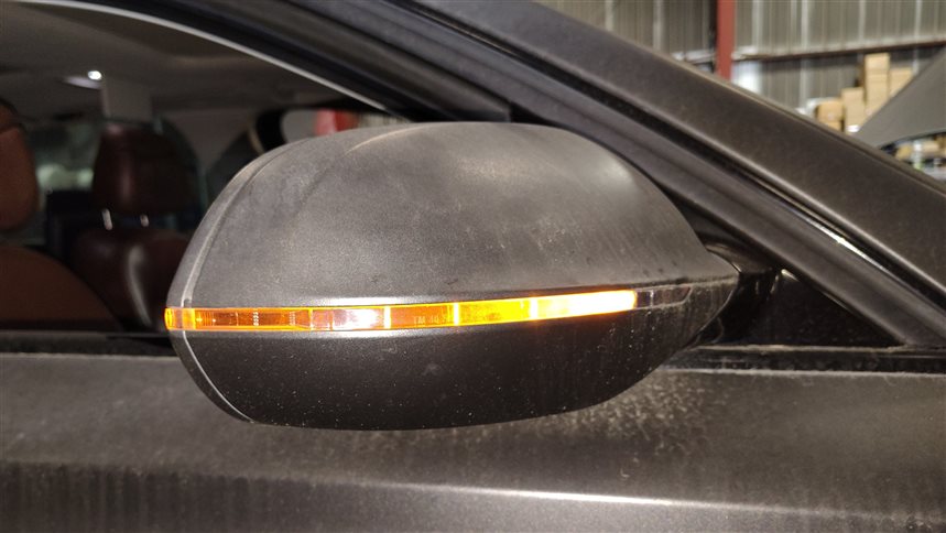Thumbnail 2: 11-18 AUDI A8 S8 D4 4H RIGHT DOOR MIRROR HEATED CAMERA PFOLD AUTODIM BLIND(Gray)