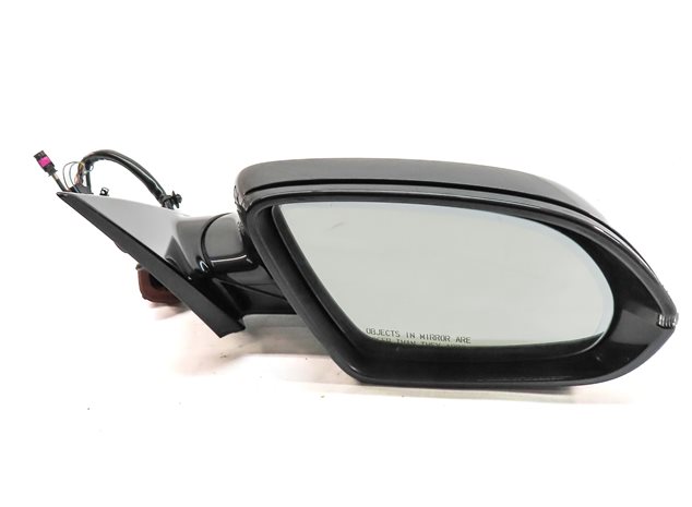 Thumbnail 3: 11-18 AUDI A8 S8 D4 4H RIGHT DOOR MIRROR HEATED CAMERA PFOLD AUTODIM BLIND(Gray)