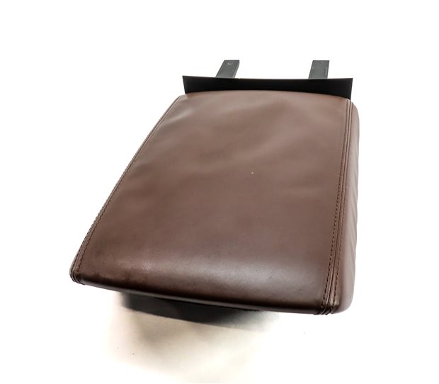 Thumbnail 4: 11-18 AUDI A8 S8 D4 4H REAR CENTER SEAT BACK CONSOLE ARMREST w/ MASSAGE (Brown)