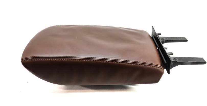 Thumbnail 8: 11-18 AUDI A8 S8 D4 4H REAR CENTER SEAT BACK CONSOLE ARMREST w/ MASSAGE (Brown)
