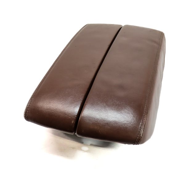 11-18 AUDI A8 S8 D4 4H FRONT CENTER CONSOLE LEATHER ARM REST COVER LID (Brown)