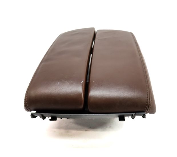 Thumbnail 6: 11-18 AUDI A8 S8 D4 4H FRONT CENTER CONSOLE LEATHER ARM REST COVER LID (Brown)