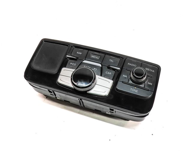 11-18 AUDI A8 S8 (D4 4H) CENTER CONSOLE MMI NAVIGATION CONTROL SWITCH (OPT 8DY)