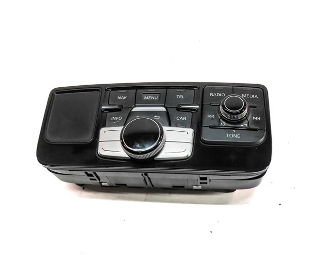 Thumbnail 3: 11-18 AUDI A8 S8 (D4 4H) CENTER CONSOLE MMI NAVIGATION CONTROL SWITCH (OPT 8DY)
