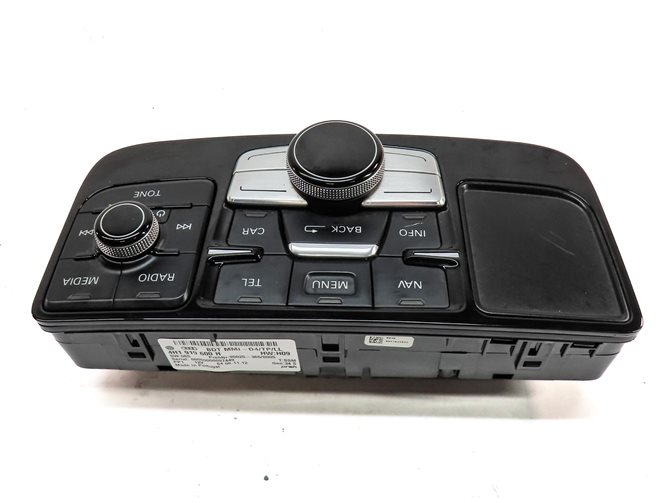 Thumbnail 5: 11-18 AUDI A8 S8 (D4 4H) CENTER CONSOLE MMI NAVIGATION CONTROL SWITCH (OPT 8DY)