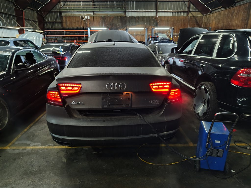 Thumbnail 2: 11-14 AUDI A8 S8 D4 4H INNER & OUTER LED TINTED TAILLIGHT BRAKE LIGHT LAMP SET/4
