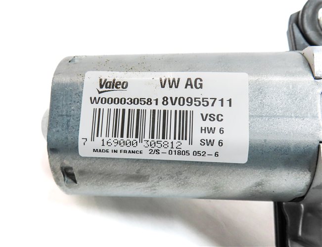 Thumbnail 7: 2016-2018 AUDI A3 E-TRON (8VF) REAR HATCH BACK GLASS WIPER MOTOR