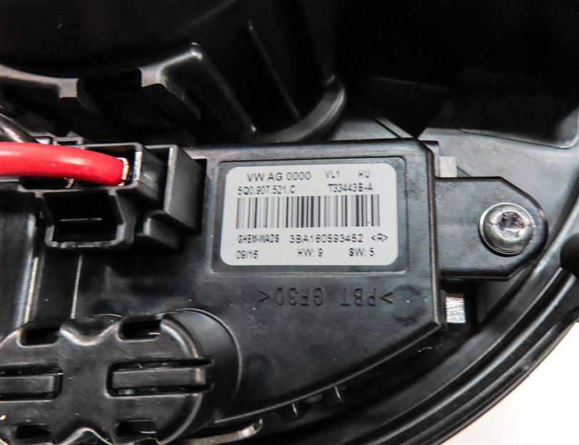 Thumbnail 5: 2015-2018 VW GOLF GTI / AUDI A3 S3 RS3 (8V) FRONT HEATER A/C BLOWER FAN MOTOR