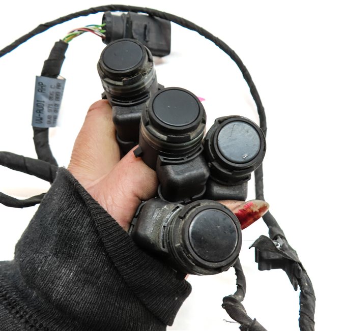 Thumbnail 4: 16 AUDI A3 E-TRON (8V) FRONT PARK ASSIST PDC DISTANCE CONTROL WIRE SENSOR SET/4