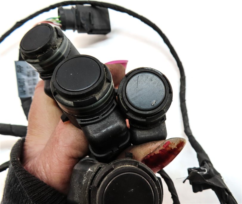 Thumbnail 5: 16 AUDI A3 E-TRON (8V) FRONT PARK ASSIST PDC DISTANCE CONTROL WIRE SENSOR SET/4