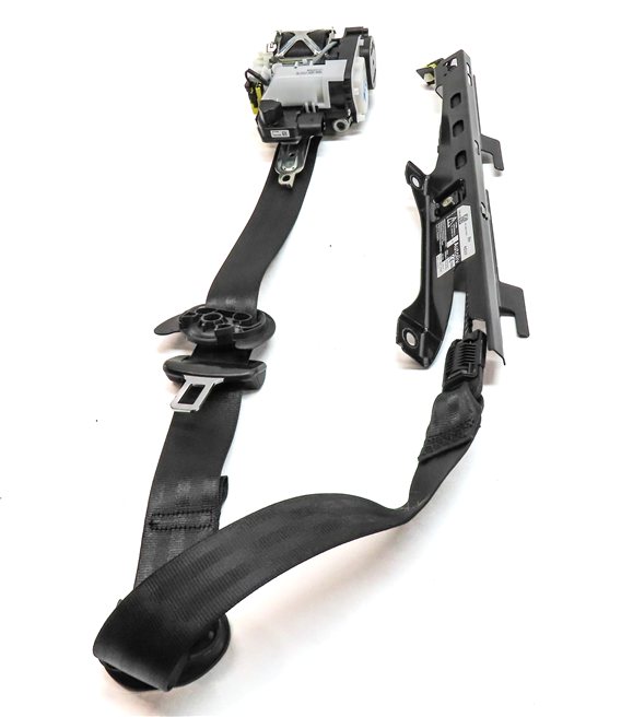 Thumbnail 2: 16-18 AUDI A3 E-TRON (8VF) FRONT RIGHT PASSENGER SEATBELT RETRACTOR (Black)