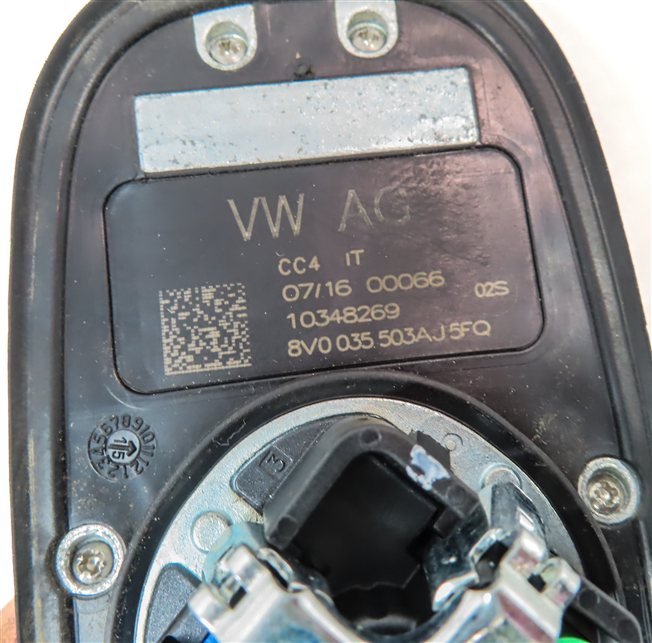 Thumbnail 6: 2016 AUDI A3 E-TRON (8V) RADIO RECEPTION SHARK FIN ROOF ANTENNA MODULE (Black)