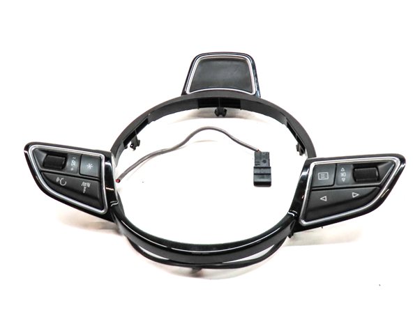 Thumbnail 2: 2016 AUDI A3 E-TRON (8V) DRIVER STEERING WHEEL PHONE MEDIA OPTION SELECT SWITCH