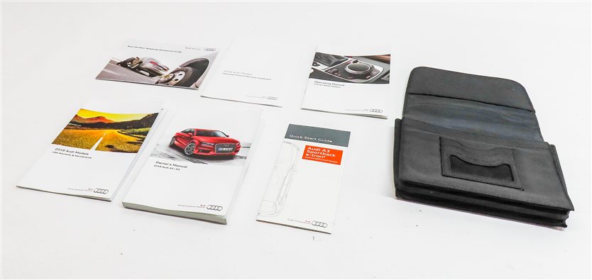 2016 AUDI A3 E-TRON (8V) 1.4L HYBRID (CXUA) OWNERS MANUAL BOOKLET SET w/ CASE