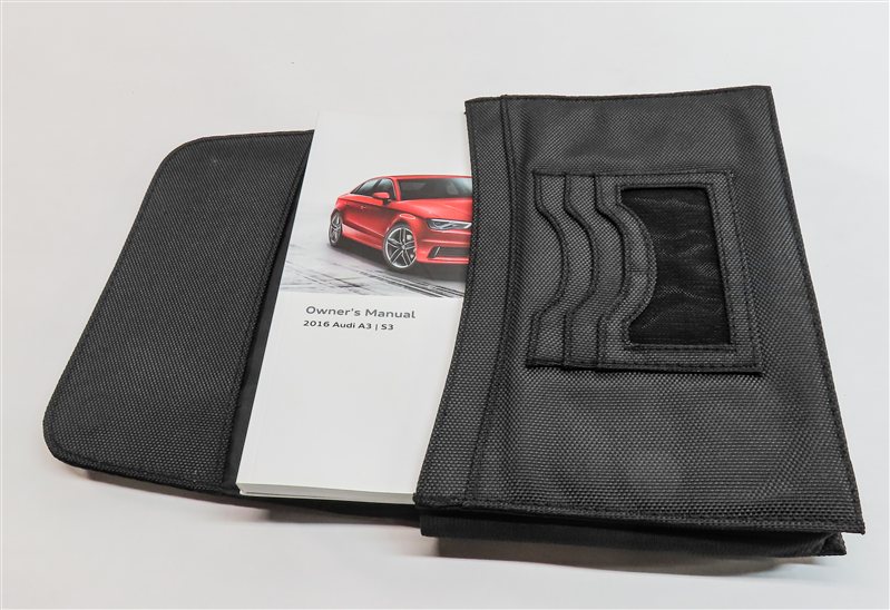 Thumbnail 10: 2016 AUDI A3 E-TRON (8V) 1.4L HYBRID (CXUA) OWNERS MANUAL BOOKLET SET w/ CASE