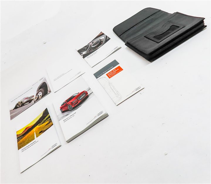 Thumbnail 3: 2016 AUDI A3 E-TRON (8V) 1.4L HYBRID (CXUA) OWNERS MANUAL BOOKLET SET w/ CASE