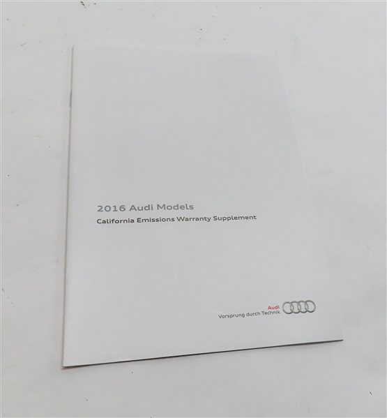 Thumbnail 6: 2016 AUDI A3 E-TRON (8V) 1.4L HYBRID (CXUA) OWNERS MANUAL BOOKLET SET w/ CASE