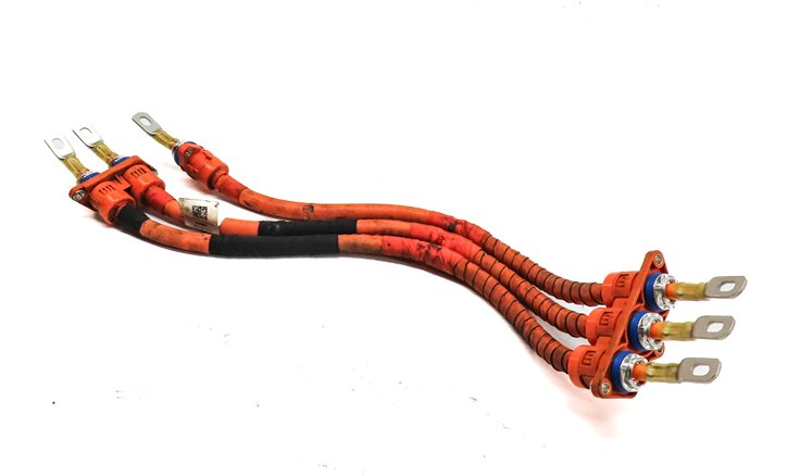16 AUDI A3 E-TRON (8V) 1.4L HYBRID CXUA HIGH VOLTAGE 3 PHASE WIRE HARNESS CABLE