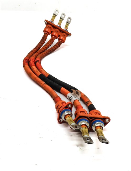 Thumbnail 3: 16 AUDI A3 E-TRON (8V) 1.4L HYBRID CXUA HIGH VOLTAGE 3 PHASE WIRE HARNESS CABLE