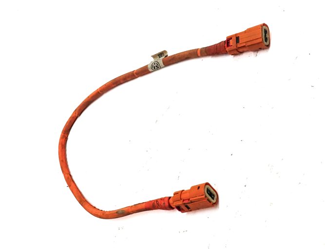 Thumbnail 4: 16 AUDI A3 E-TRON 8V 1.4L HYBRID CXUA HIGH VOLTAGE BATTERY CABLE WIRING HARNESS