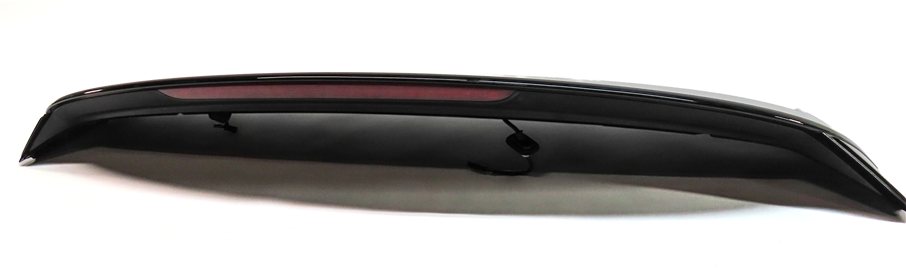 Thumbnail 2: 16-18 AUDI A3 E-TRON 8VF REAR SPOILER WING w/ 3rd BRAKE LIGHT (Black)