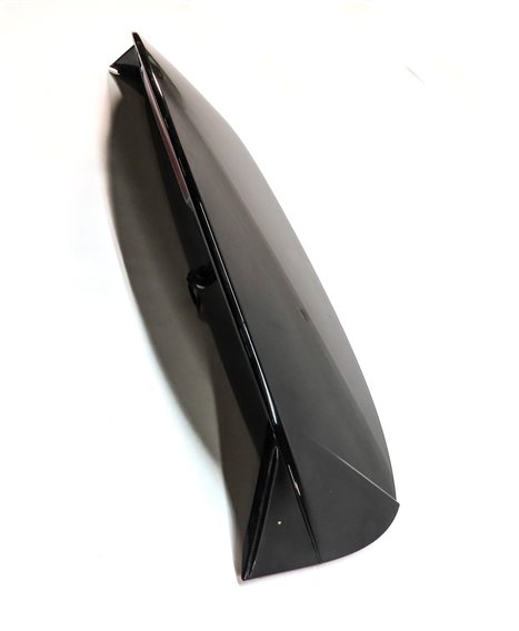 Thumbnail 3: 16-18 AUDI A3 E-TRON 8VF REAR SPOILER WING w/ 3rd BRAKE LIGHT (Black)