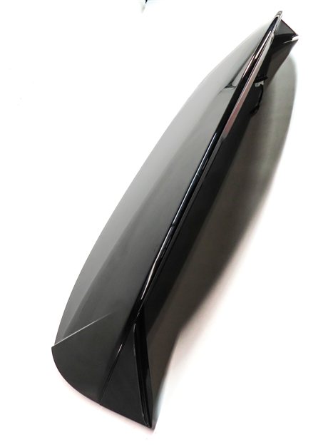 Thumbnail 4: 16-18 AUDI A3 E-TRON 8VF REAR SPOILER WING w/ 3rd BRAKE LIGHT (Black)