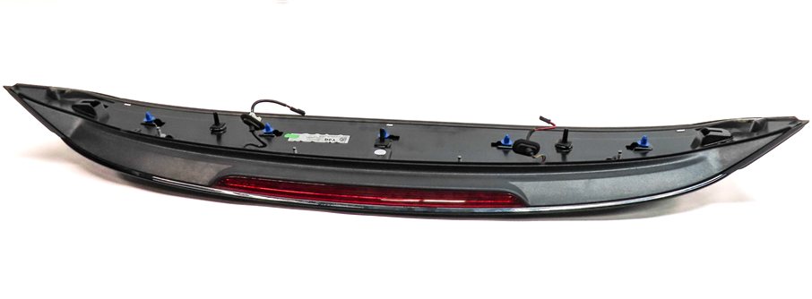 Thumbnail 6: 16-18 AUDI A3 E-TRON 8VF REAR SPOILER WING w/ 3rd BRAKE LIGHT (Black)
