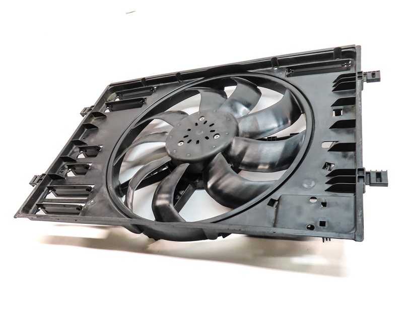 Thumbnail 2: 2016-2018 AUDI A3 E-TRON (8VF) HYBRID 1.4L ENGINE COOLING FAN w/ SHROUD
