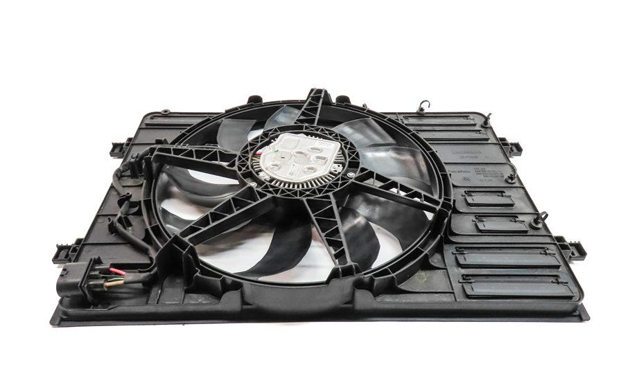 Thumbnail 6: 2016-2018 AUDI A3 E-TRON (8VF) HYBRID 1.4L ENGINE COOLING FAN w/ SHROUD