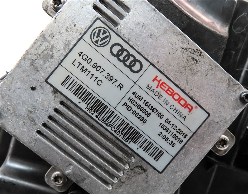 Thumbnail 8: 15-16 AUDI A3 (8V) RIGHT PASSENGER XENON HID HEADLIGHT LIGHT LAMP (8Q3 NON AFS)