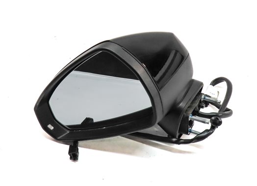 Thumbnail 3: 16-18 AUDI A3 E-TRON 8VF FRONT LEFT DRIVER HEATED BLIND SPOT DOOR MIRROR (Black)