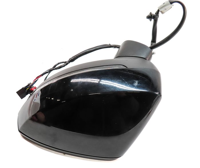 Thumbnail 6: 16-18 AUDI A3 E-TRON 8VF FRONT LEFT DRIVER HEATED BLIND SPOT DOOR MIRROR (Black)