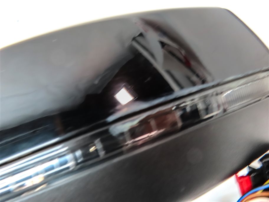 Thumbnail 8: 16-18 AUDI A3 E-TRON 8VF FRONT LEFT DRIVER HEATED BLIND SPOT DOOR MIRROR (Black)
