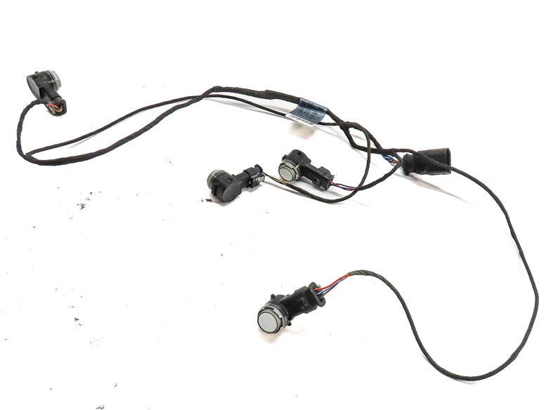 16 AUDI A3 (8V) REAR PARK ASSIST PDC DISTANCE CONTROL WIRE SENSOR SET/4 (White)