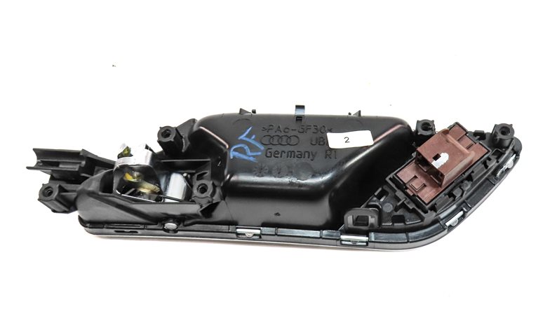 Thumbnail 4: 15-20 AUDI A3 S3 (8V) REAR RIGHT INTERIOR DOOR HANDLE w/ LOCK SWITCH BUTTON