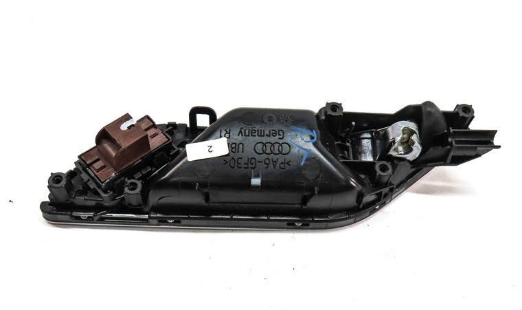 Thumbnail 5: 15-20 AUDI A3 S3 (8V) REAR RIGHT INTERIOR DOOR HANDLE w/ LOCK SWITCH BUTTON
