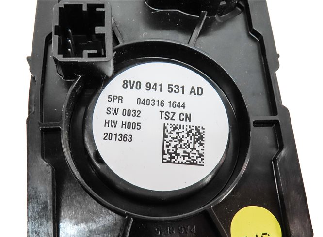 Thumbnail 5: 2015-2020 AUDI A3 (8V) HEADLIGHT SWITCH FOGLIGHT LIGHT LAMP CONTROL SWITCH