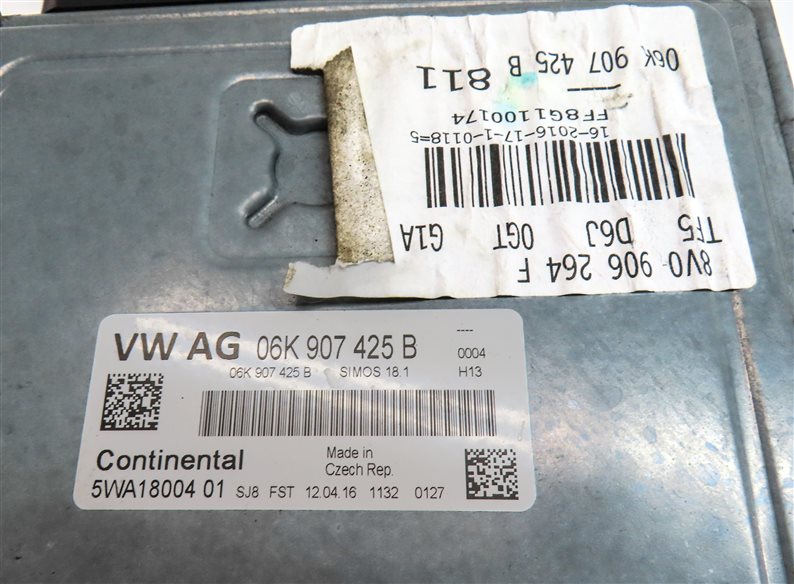 Thumbnail 20: 2016 AUDI A3 (8V) 1.8L CNSB TURBO ENGINE ECM BCM IMMOBILIZER MODULE LOCK KEY SET