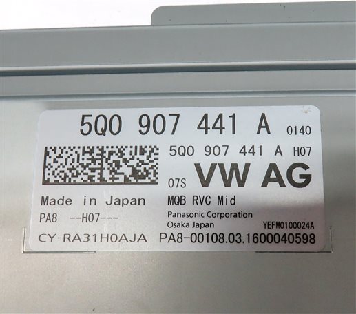 Thumbnail 5: 15-18 AUDI A3 S3 RS3 (8V) DRIVER ASSIST REARVIEW BACKUP CAMERA CONTROL MODULE