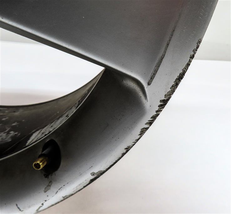 Thumbnail 6: 2015-2016 AUDI A3 (8V) 17x7-1/2 ALUMINUM ALLOY 5-SPOKE WHEEL RIM 