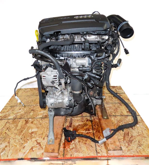 Thumbnail 6: 2016 AUDI A3 (8V) FWD 1.8L CNSB TURBO ENGINE MOTOR ASSEMBLY (45k)