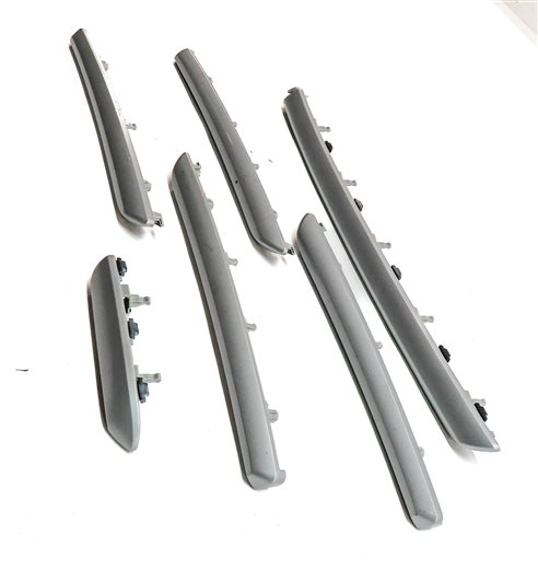 Thumbnail 2: 16 AUDI A3 PREMIUM (8V) INTERIOR DASH FRONT REAR DOOR TRIM SET/6 (Micrometallic)