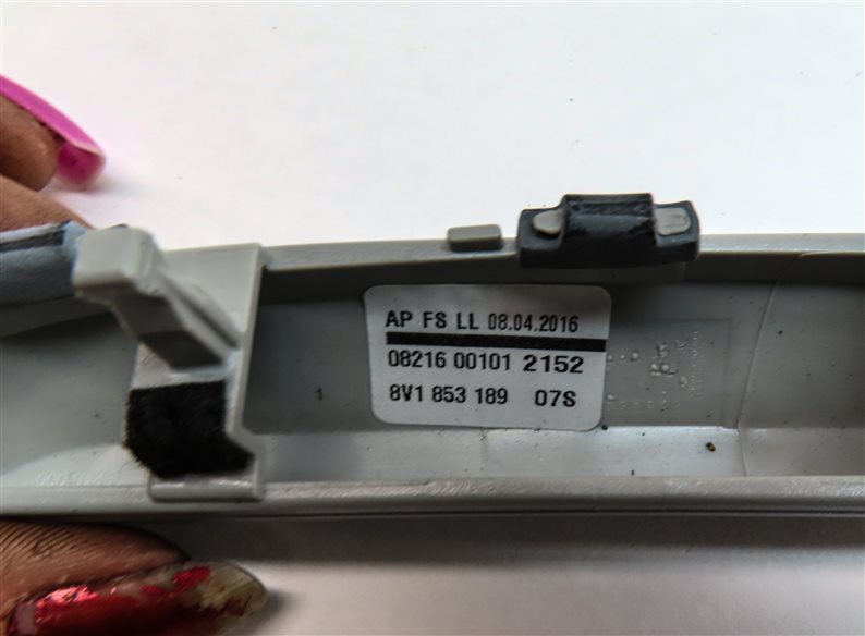 Thumbnail 23: 16 AUDI A3 PREMIUM (8V) INTERIOR DASH FRONT REAR DOOR TRIM SET/6 (Micrometallic)