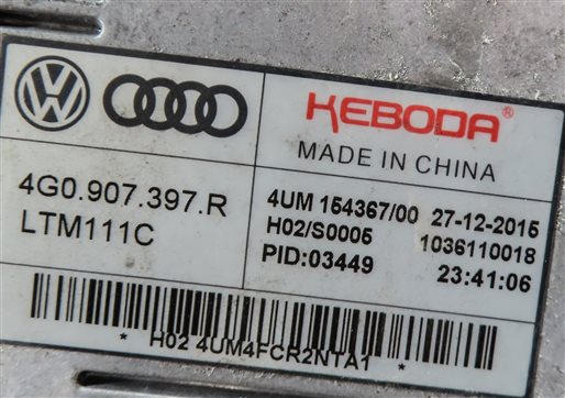 Thumbnail 7: 15-16 AUDI A3 (8V) RIGHT PASSENGER XENON HID HEADLIGHT LIGHT LAMP (8Q3 NON AFS)